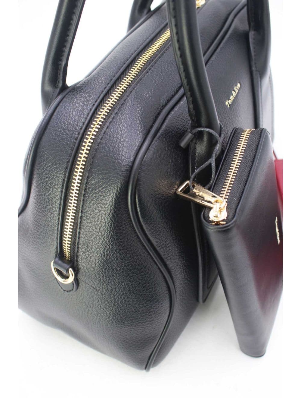Sac à Main Avec Portefeuille 2 in 1 25B-6318-Noir — vue 5