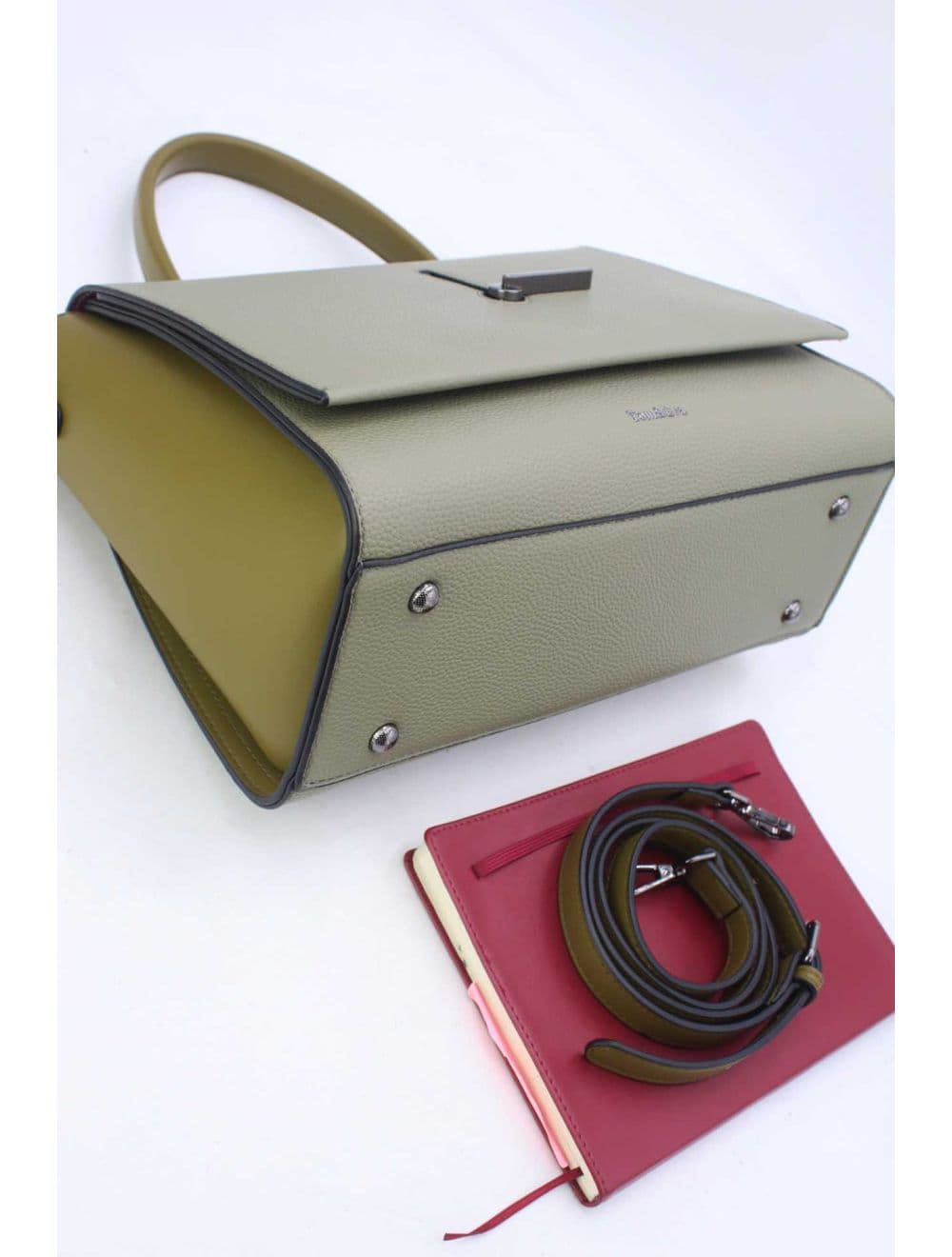 Sac Ordinateur Femme Chic RÉASSORT 25B-6239-Vert — vue 4