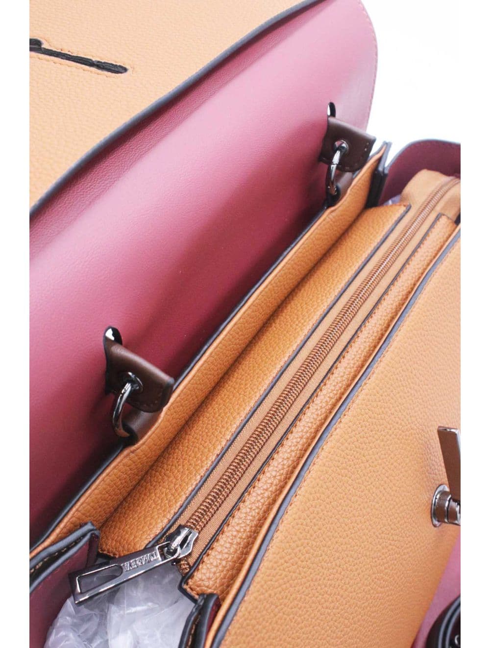 Sac Ordinateur Femme Chic RÉASSORT 25B-6239-Marron — vue 5
