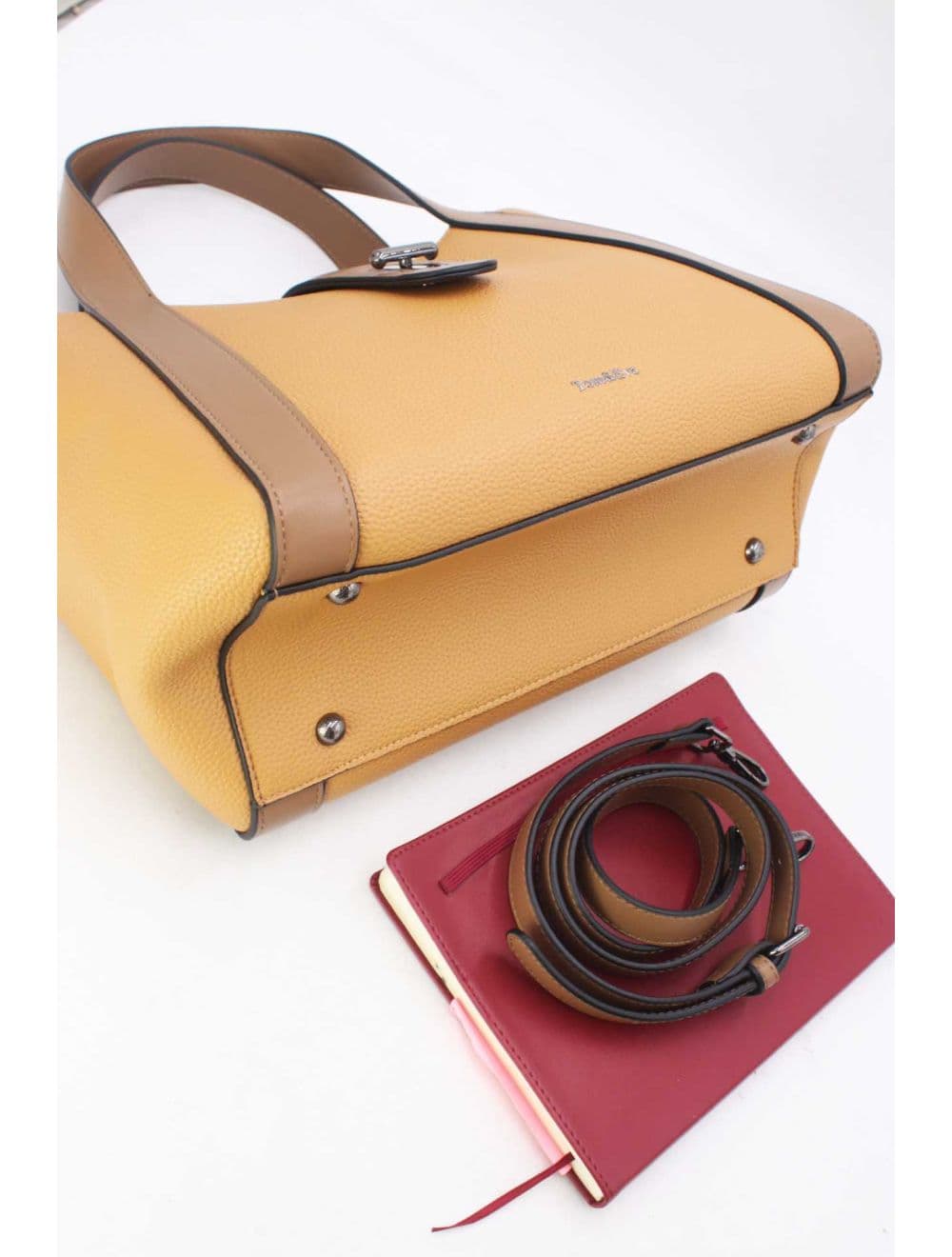 Sac à Main Transformable Fermoir Languette 25B-6223-Kaki — vue 4