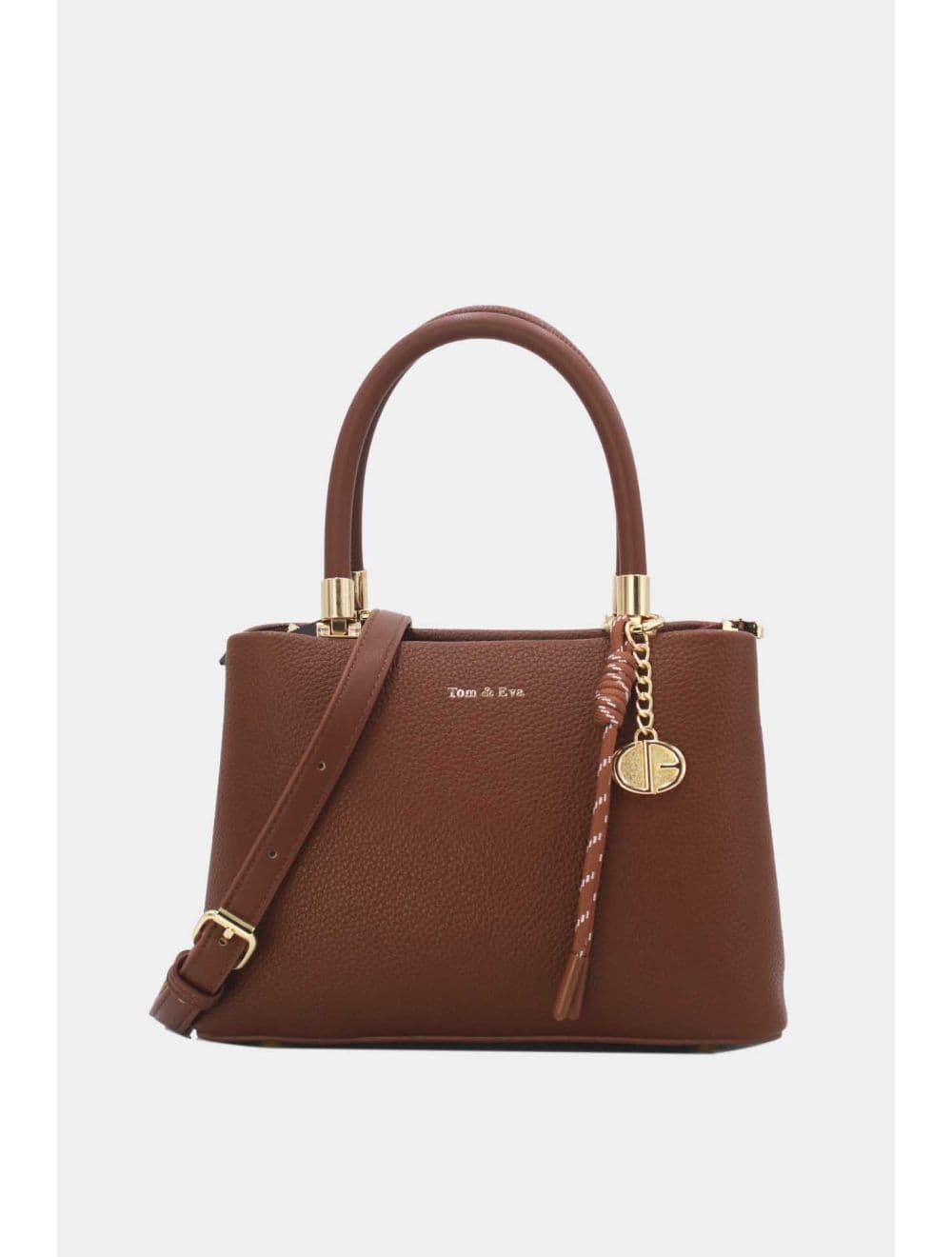 Petit Sac à Main Chic Avec Pendentifs 25b-6283-Café