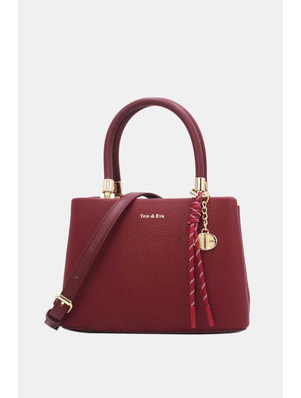 Petit Sac à Main Chic Avec Pendentifs 25b-6283-Bordeaux