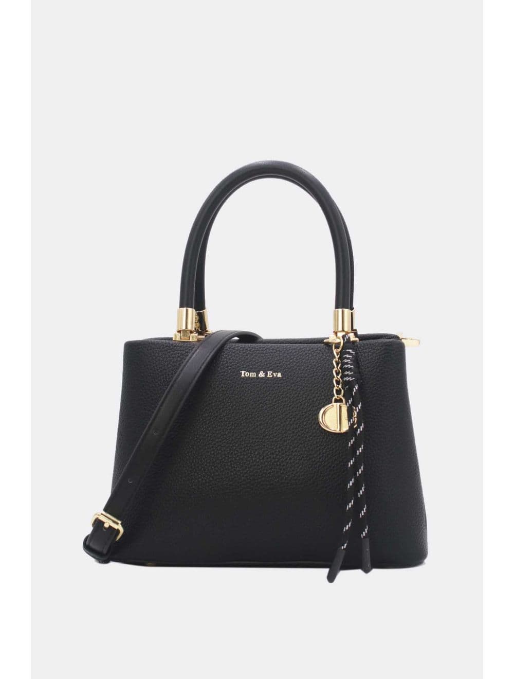 Petit Sac à Main Chic Avec Pendentifs 25b-6283-Noir