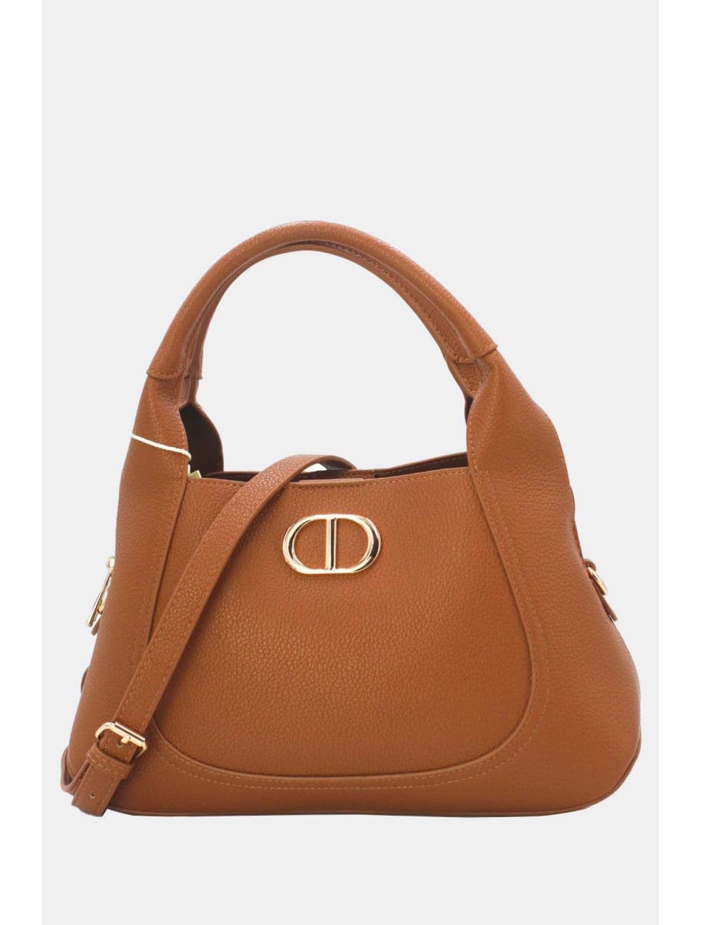Sac à main Texturé Avec Bandoulière 25B-6353-Marron