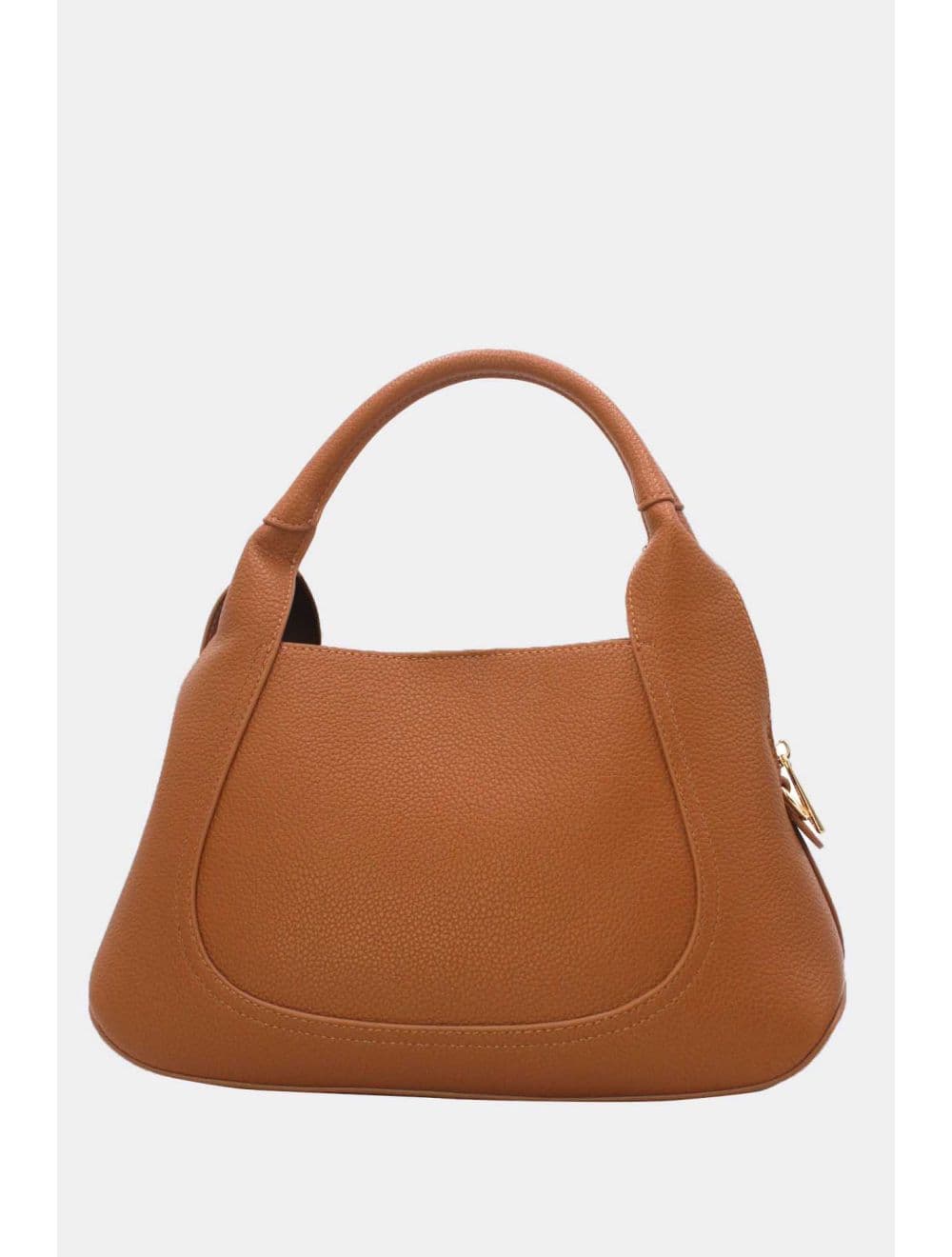 Sac à main Texturé Avec Bandoulière 25B-6353-Marron — vue 3