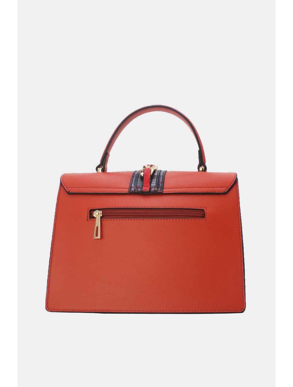 Sac à Main Porté Travers Chic RÉASSORT-8012-Orange/Blue — vue 3