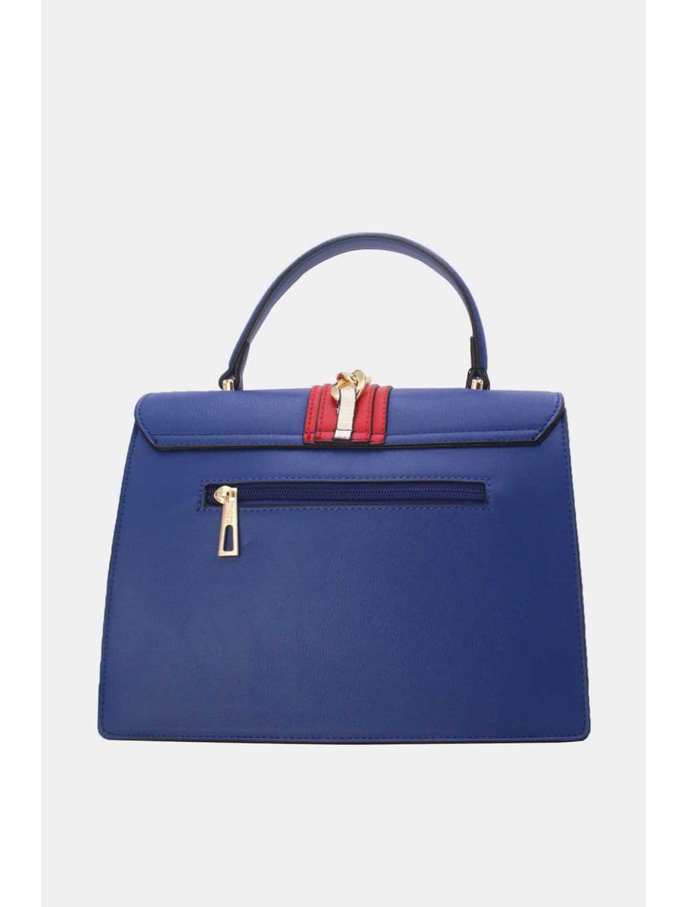 Sac à Main Porté Travers Chic RÉASSORT-8012-Blue/Red — vue 3