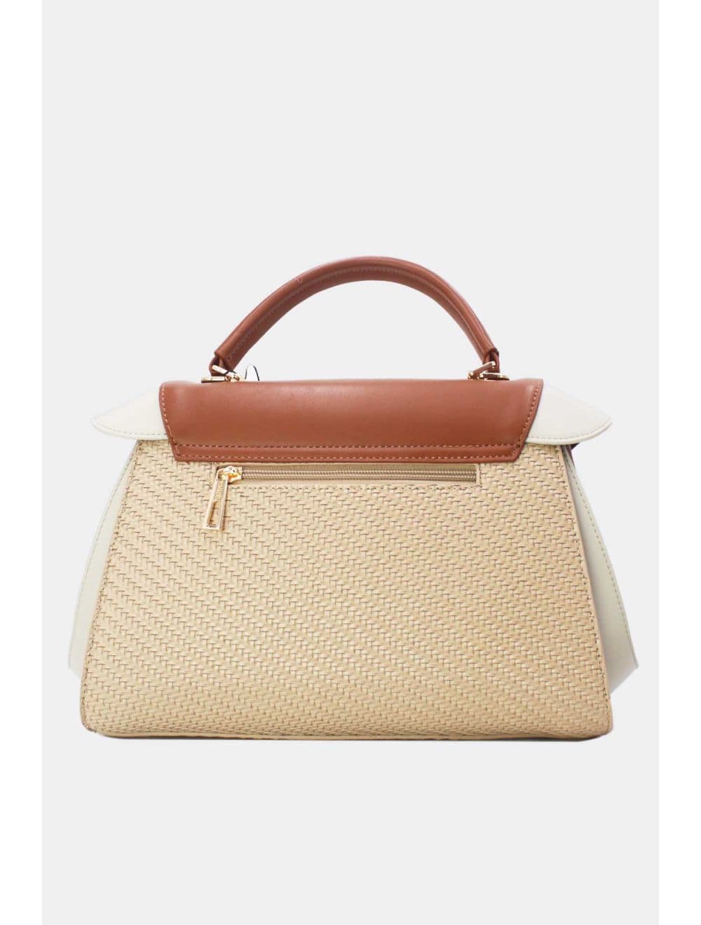Sac à Main En Forme de Costume RÉASSORT 24B-5919-Apricot/Brown — vue 3