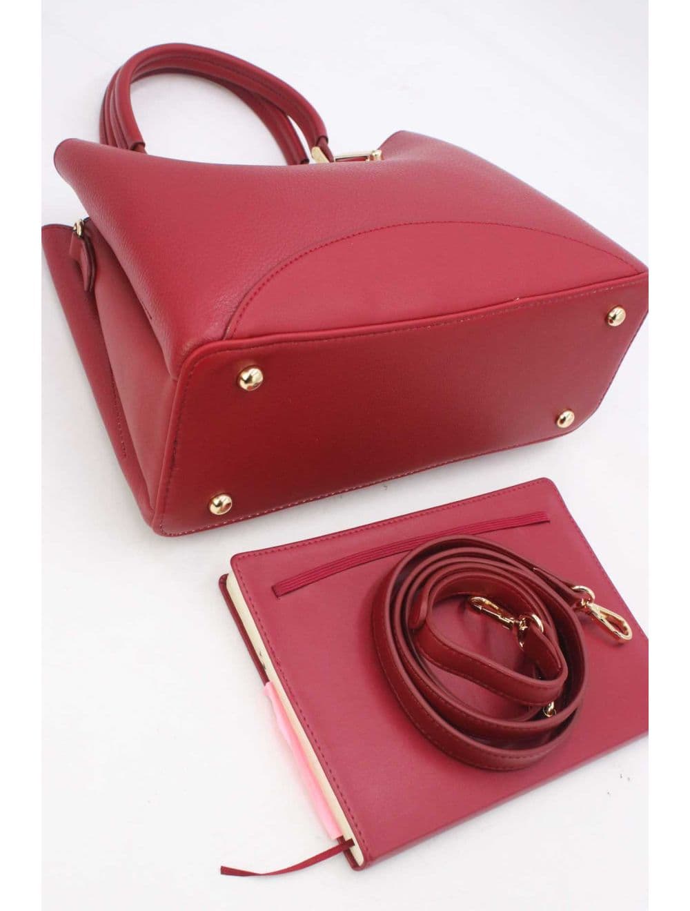 Medium Sac Business Femme Chic 25B-6157-Bordeaux — vue 4