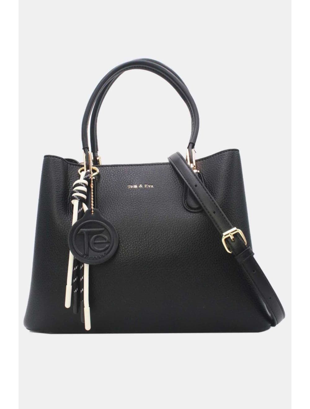 Sac Business Femme Chic Avec Pendentifs 25B-6272-Noir