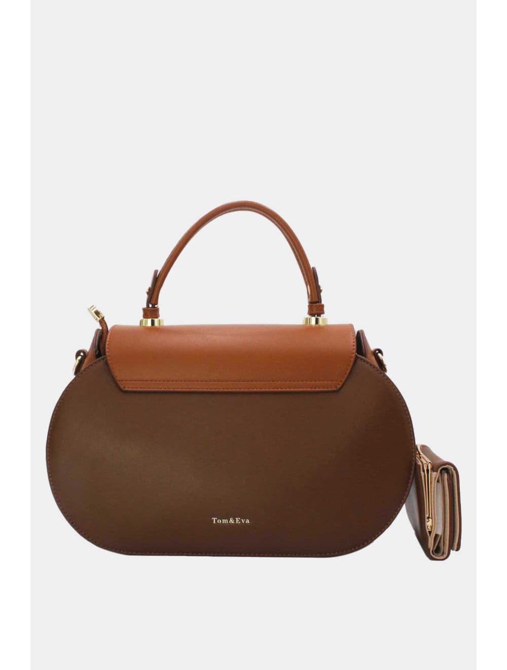 Sac à Main Avec Portefeuille 2 in 1-25B-6313-Marron — vue 3