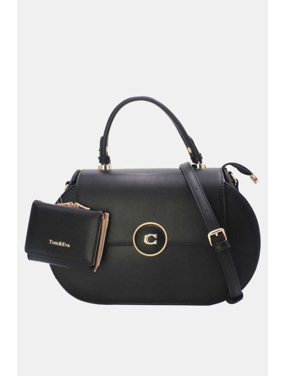 Sac à Main Avec Portefeuille 2 in 1-25B-6313-Noir