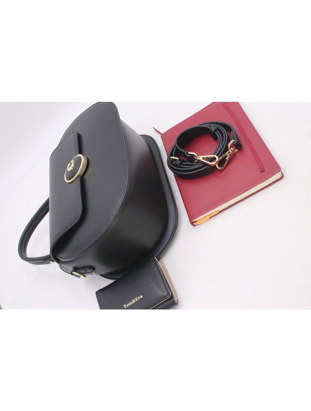 Sac à Main Avec Portefeuille 2 in 1-25B-6313-Noir — vue 4