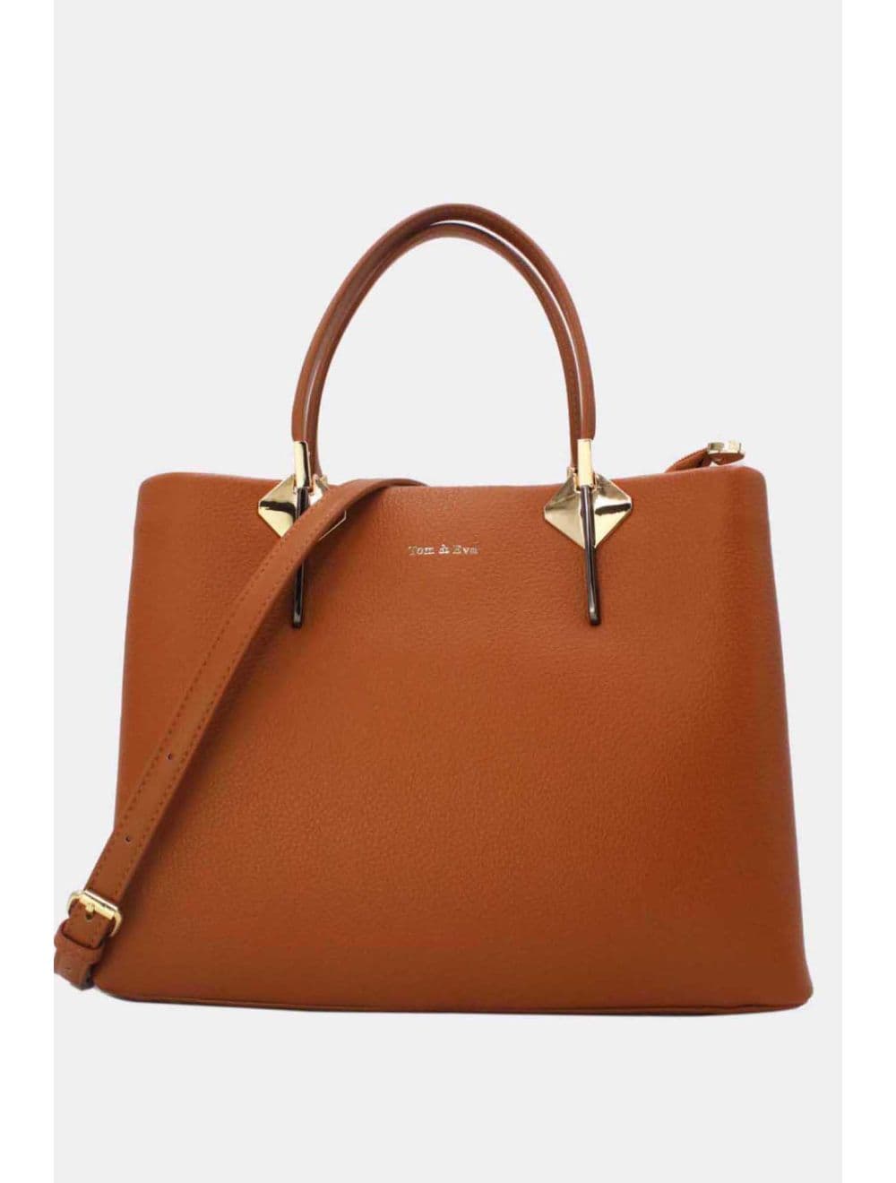 Sac à Main Effet Grainé RÉASSORT 25B-6187-Marron