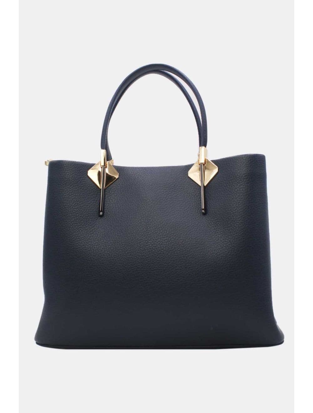 Sac à Main Effet Grainé RÉASSORT 25B-6187-Navy — vue 3