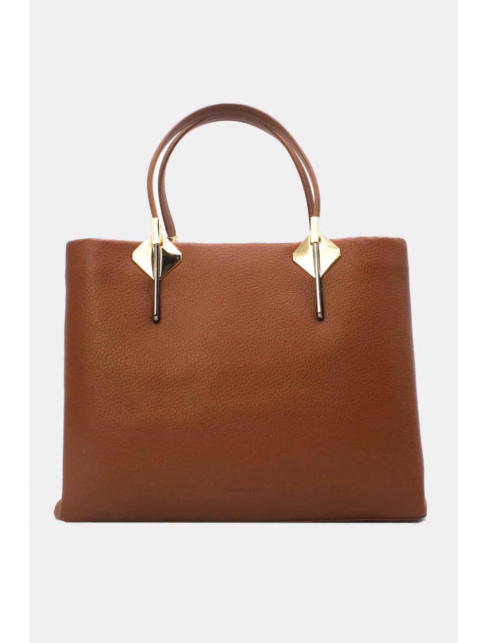 Sac à Main Effet Grainé RÉASSORT 25B-6187-Café — vue 3