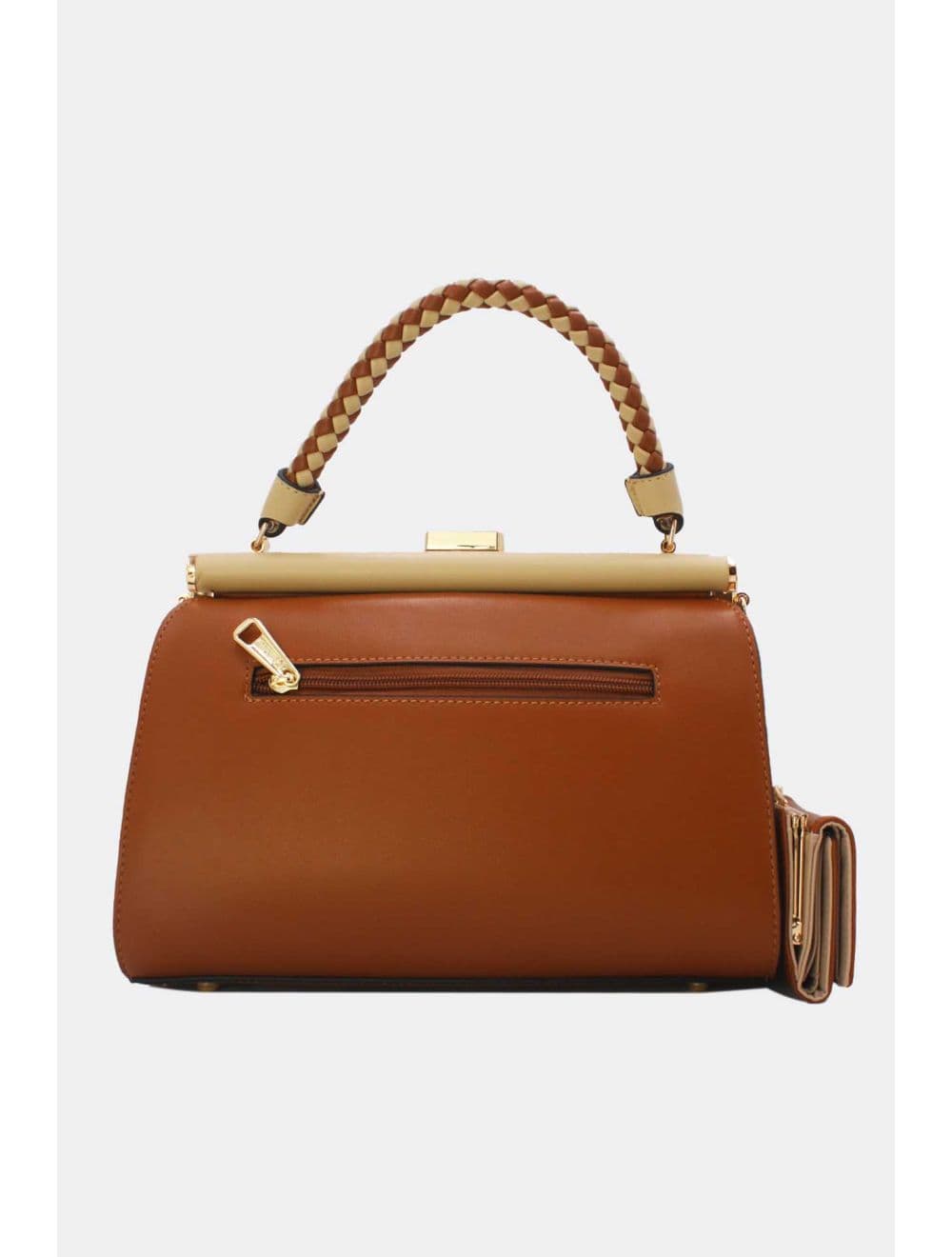 Sac à Main Avec Portefeuille 2 in 1-25B-6314-Beige — vue 3