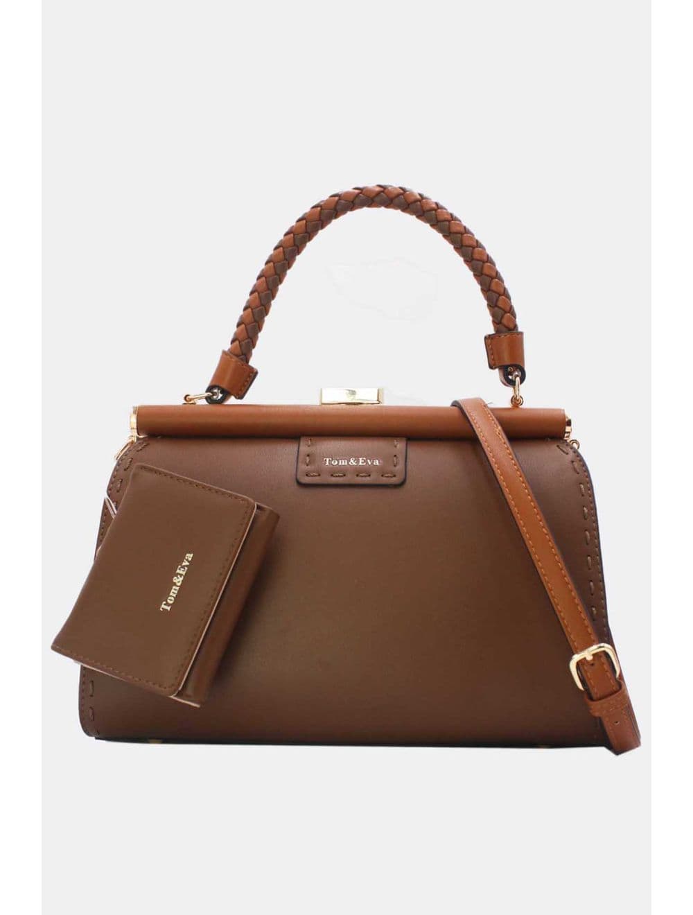 Sac à Main Avec Portefeuille 2 in 1-25B-6314-Marron