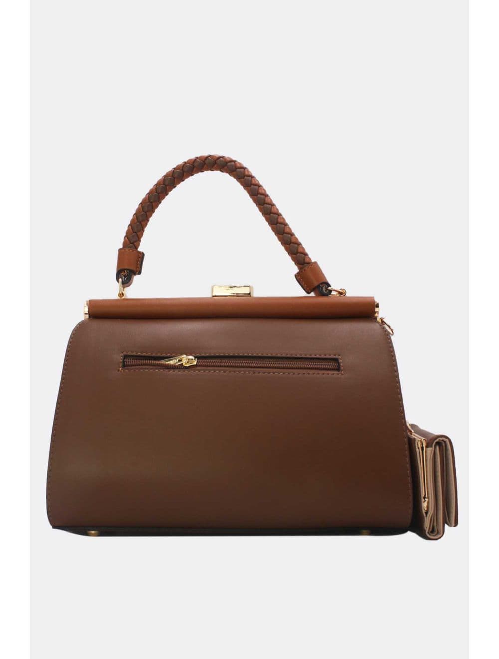 Sac à Main Avec Portefeuille 2 in 1-25B-6314-Marron — vue 3