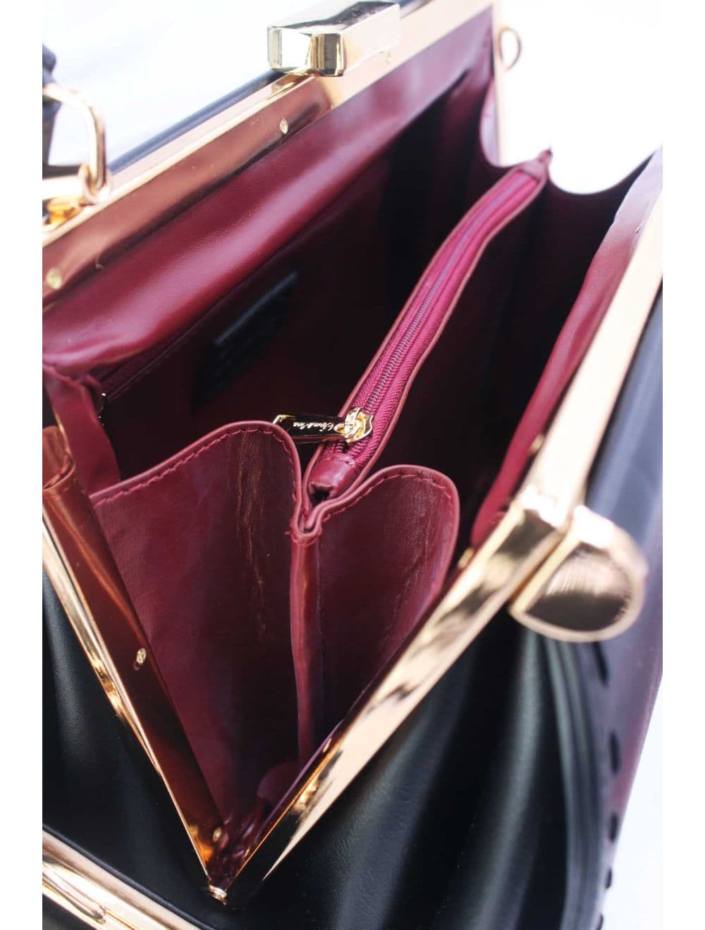Sac à Main Avec Portefeuille 2 in 1-25B-6314-Noir — vue 5