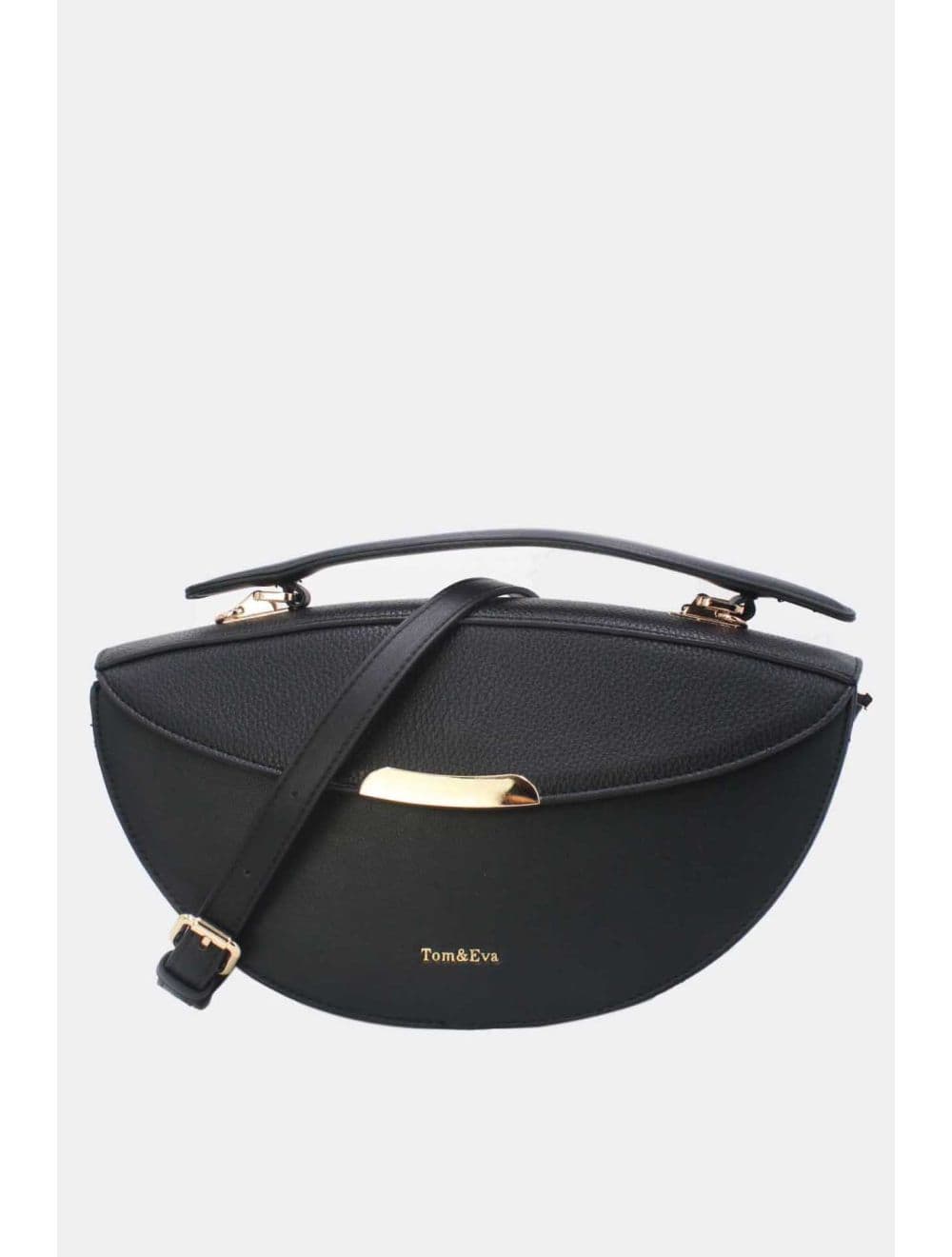 Sac à Main Effet Grainé 25B-6298-Noir