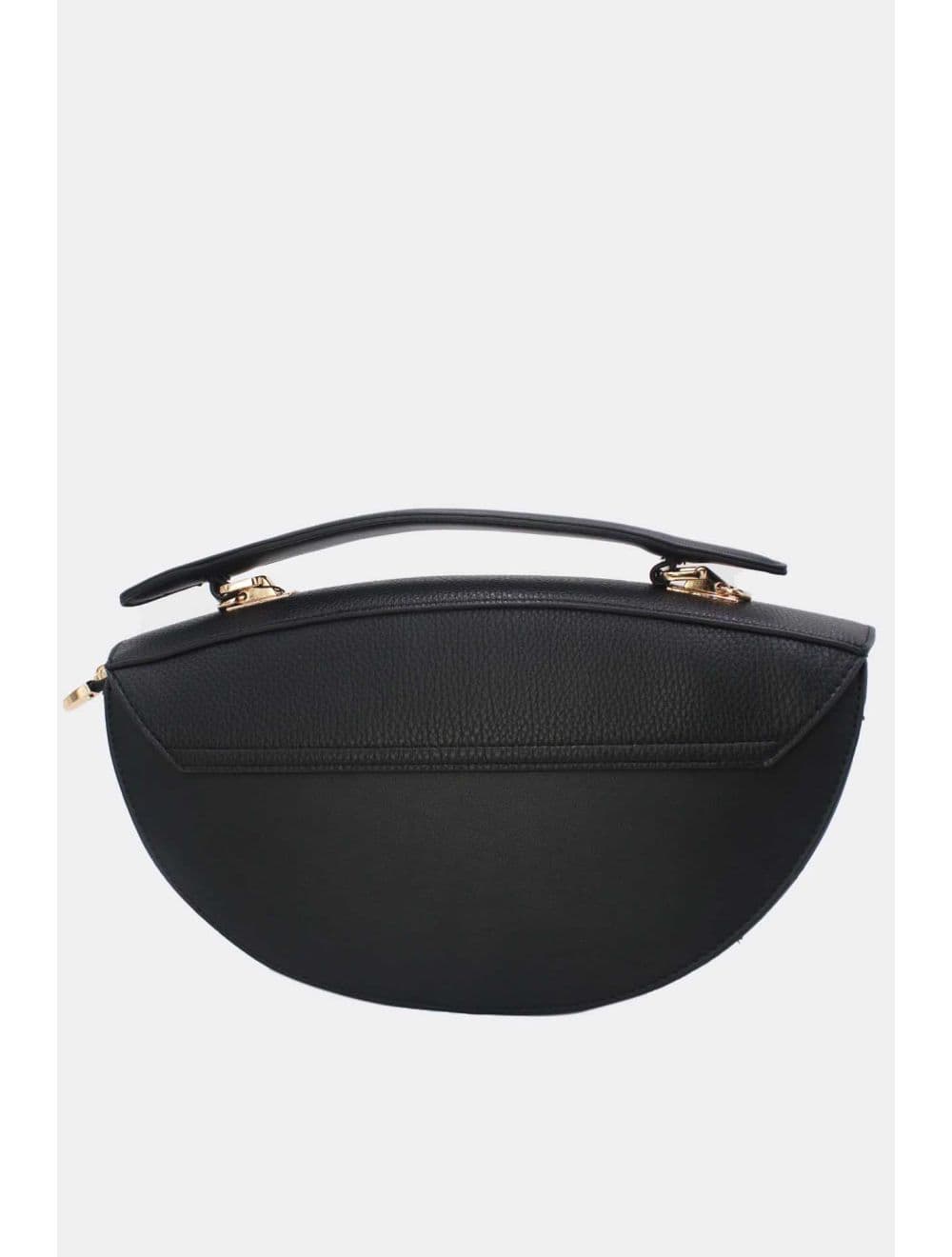 Sac à Main Effet Grainé 25B-6298-Noir — vue 3