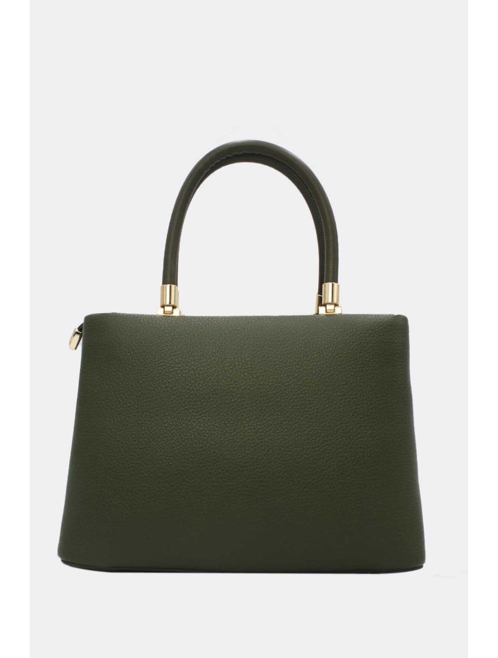 Medium Sac à Main Effet Cuir Avect Pendentifs 25B-6271-Vert — vue 3