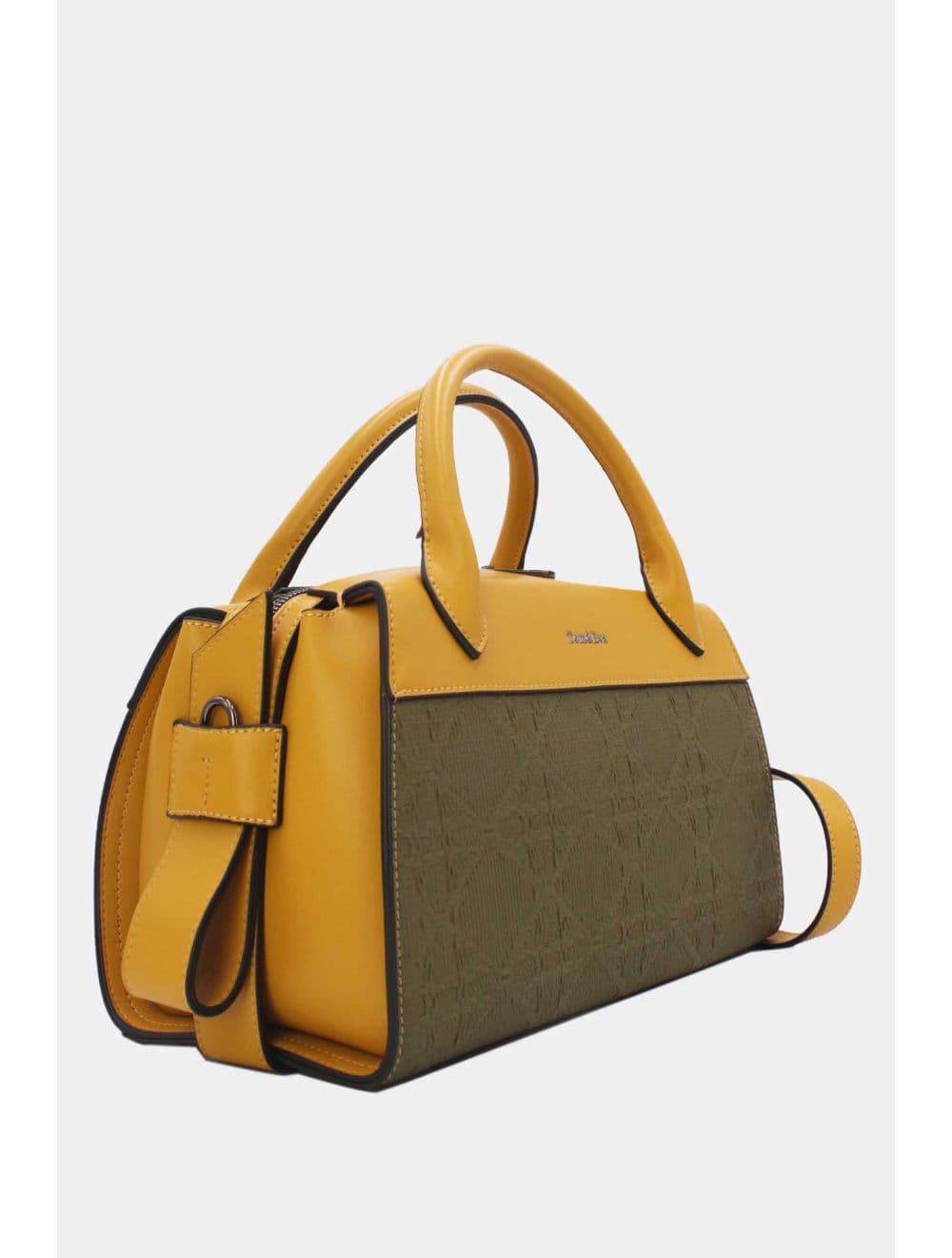 Sac Médecin Effet En Paille 25B-6297-Green/Yellow — vue 2