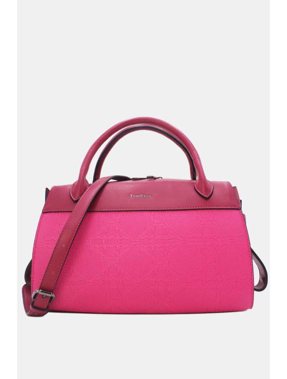 Sac Médecin Effet En Paille 25B-6297-Rose — vue 5