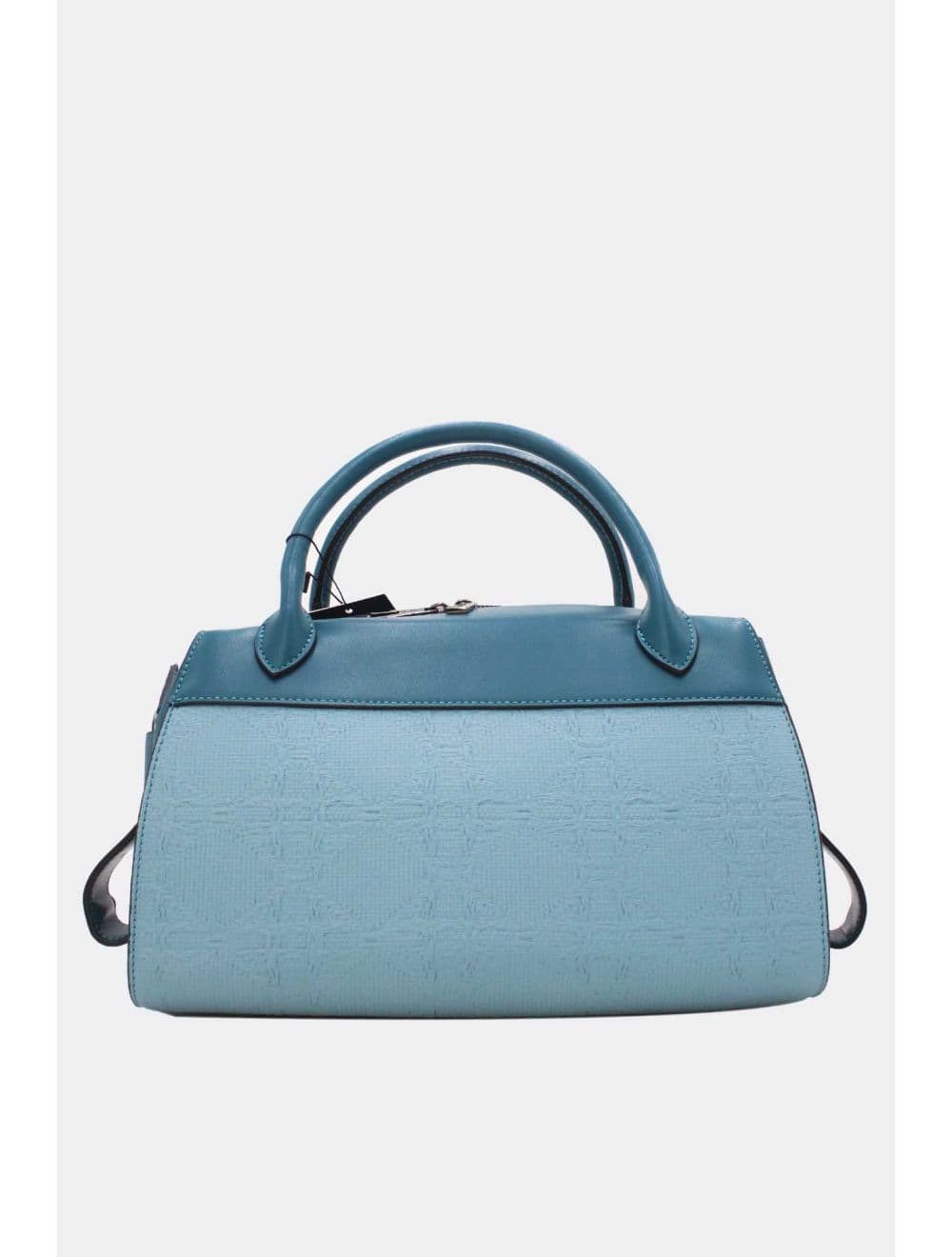 Sac Médecin Effet En Paille 25B-6297-Bleu — vue 3