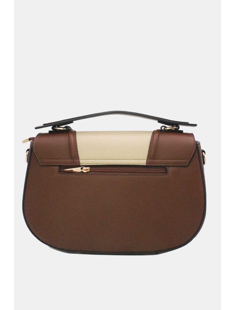 Sac à Main Chic Bicolore Urban 25B-6290-Coffee/Apricot — vue 3