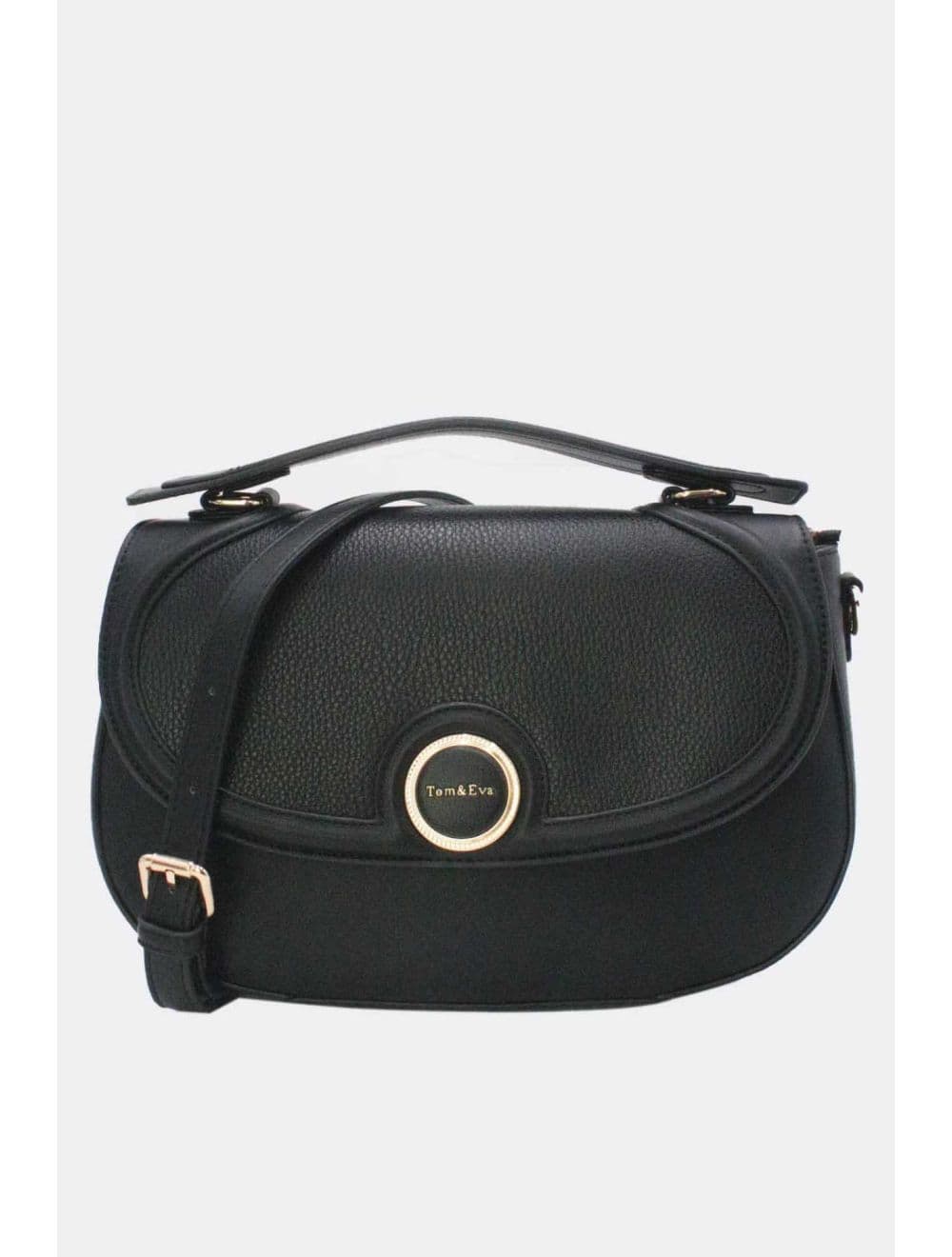Sac à Main Chic Bicolore Urban 25B-6290-Noir