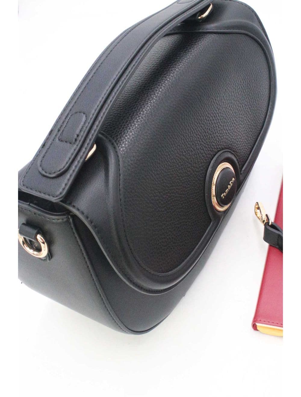 Sac à Main Chic Bicolore Urban 25B-6290-Noir — vue 5