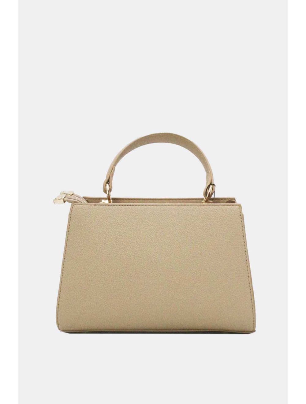 Medium Sac à Main Effet Cuir Chic 25B-6285-Abricot — vue 3