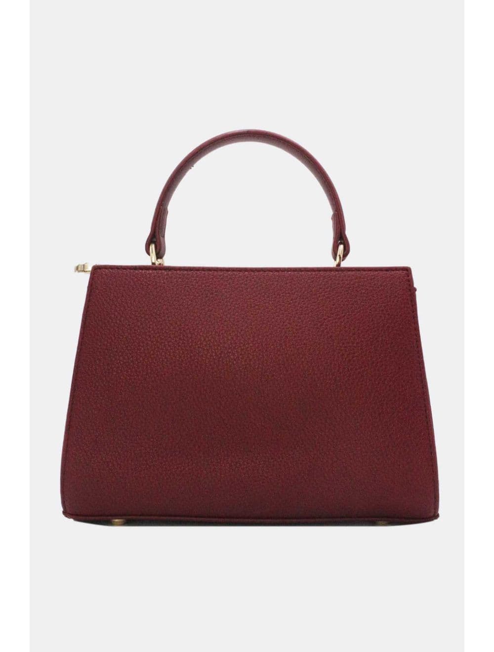 Medium Sac à Main Effet Cuir Chic 25B-6285-Bordeaux — vue 3