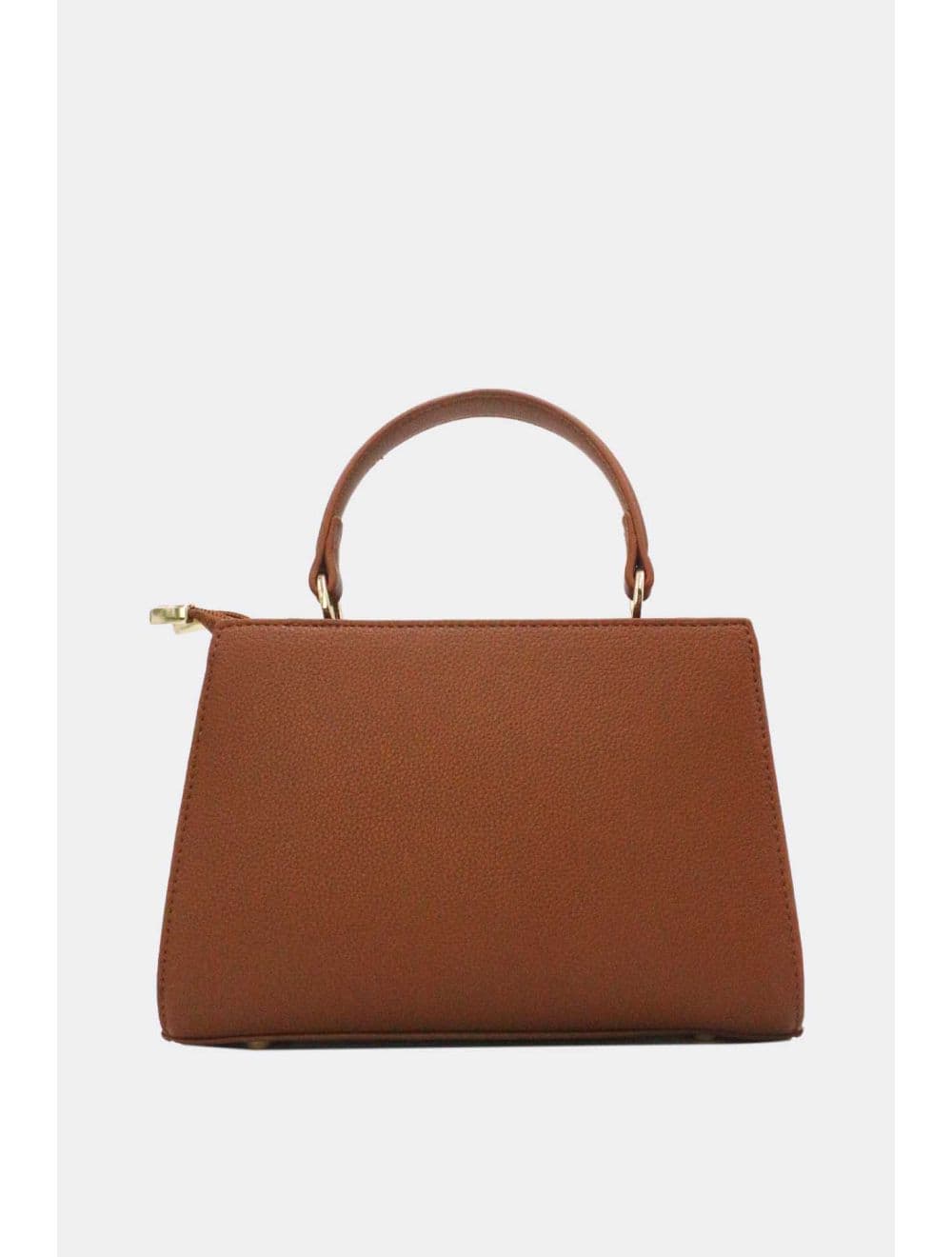Medium Sac à Main Effet Cuir Chic 25B-6285-Marron — vue 3