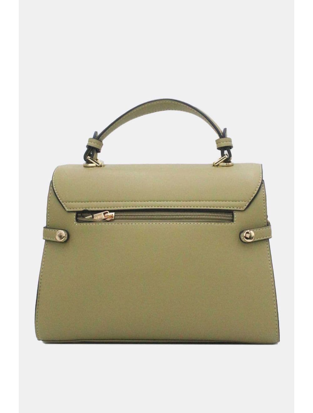 Sac à Main Chic Bicolore Réassort-21B-5180-Vert — vue 3