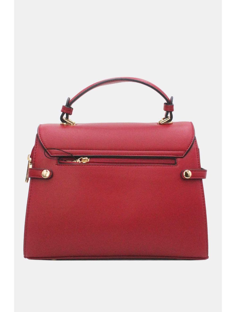 Sac à Main Chic Bicolore Réassort-21B-5180-Bordeaux — vue 3