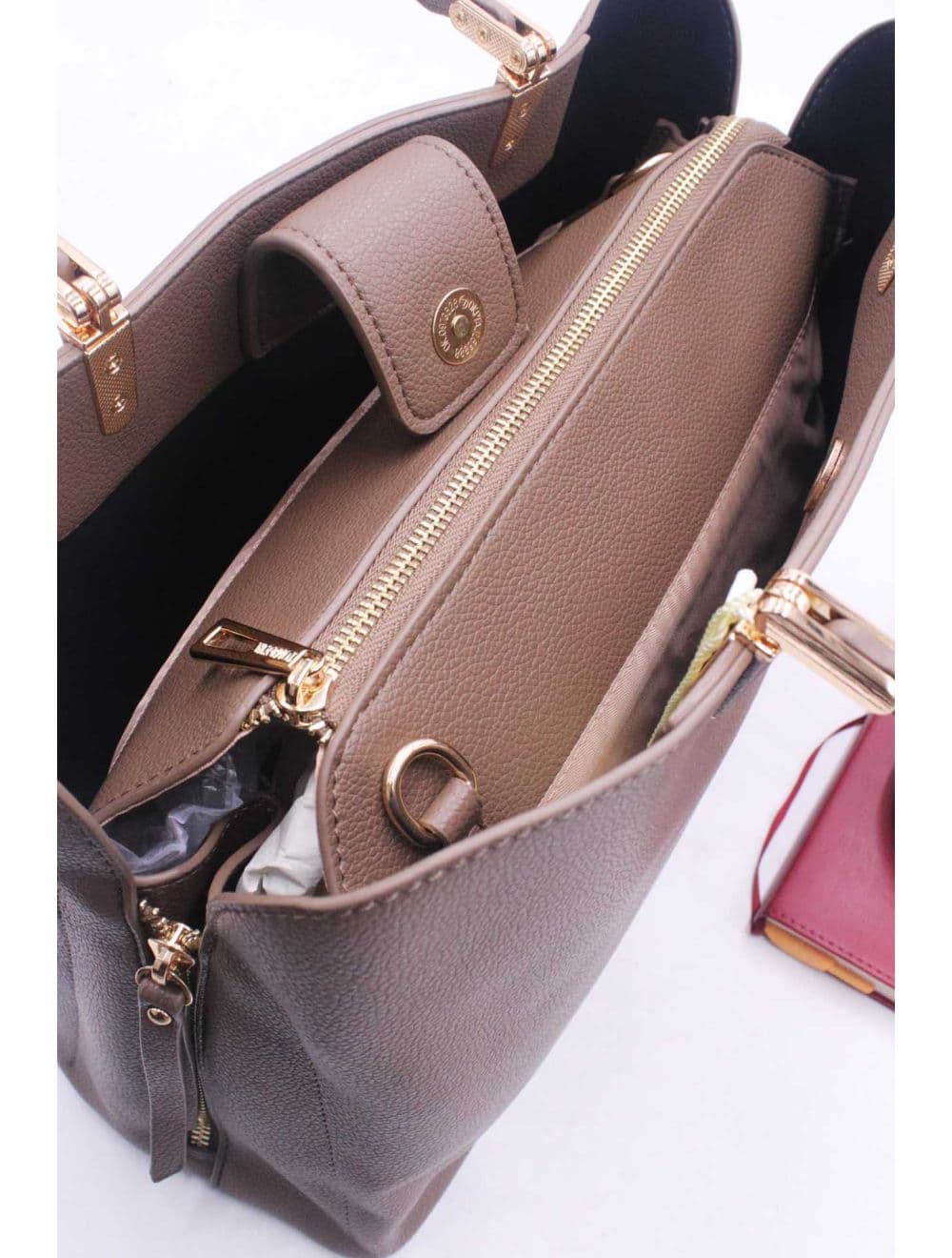 Sac Ordinateur Femme Chic 15 pouces REASSORT 6705 -Kaki — vue 5