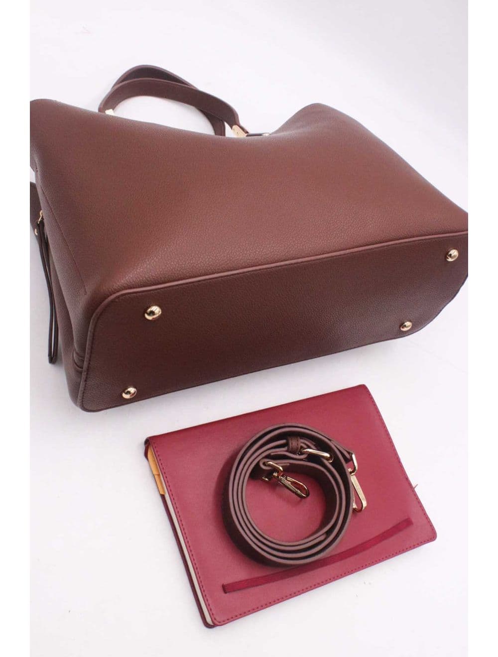 Sac Ordinateur Femme Chic 15 pouces REASSORT 6705 -Café — vue 4