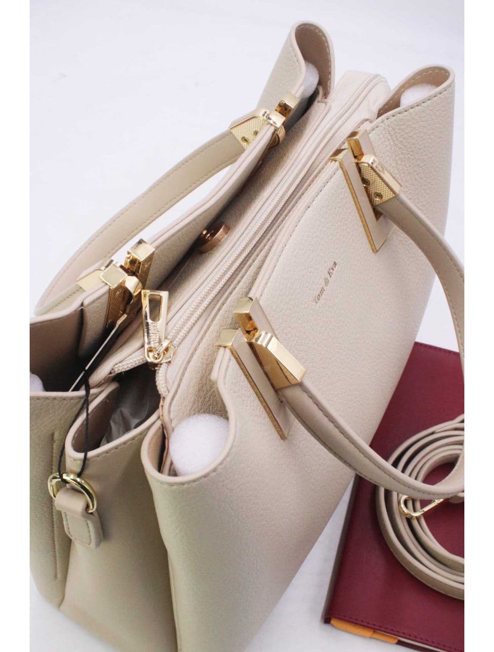 Sac à Main Minimaliste 25B-6269-Beige — vue 5