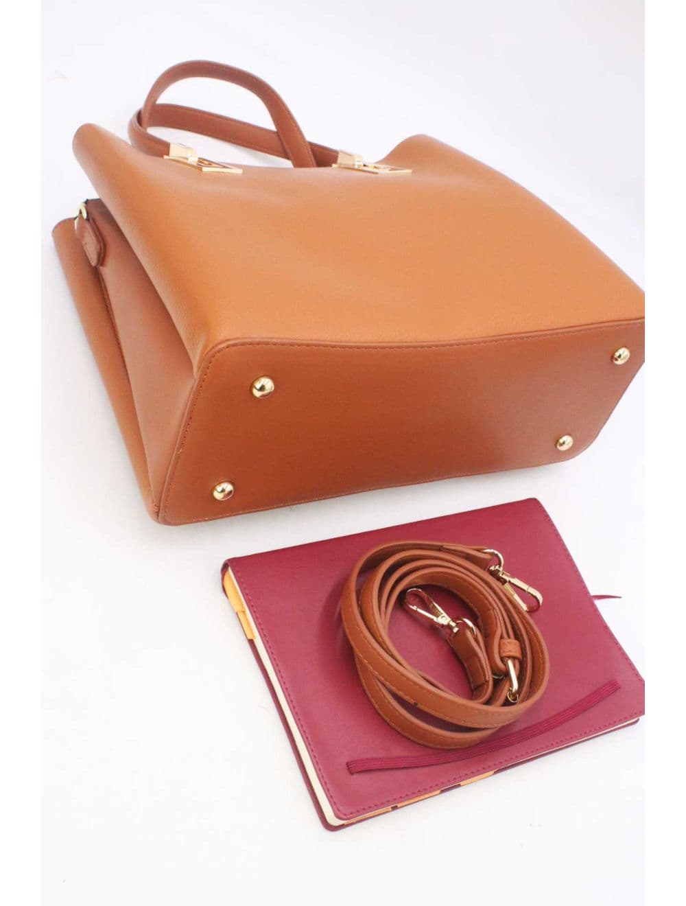 Sac à Main Minimaliste 25B-6269-Marron — vue 4