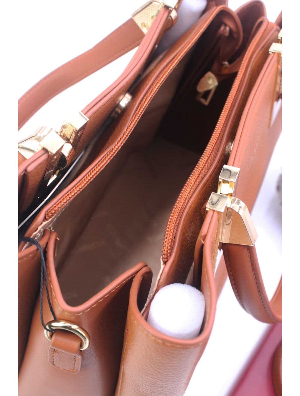 Sac à Main Minimaliste 25B-6269-Marron — vue 5