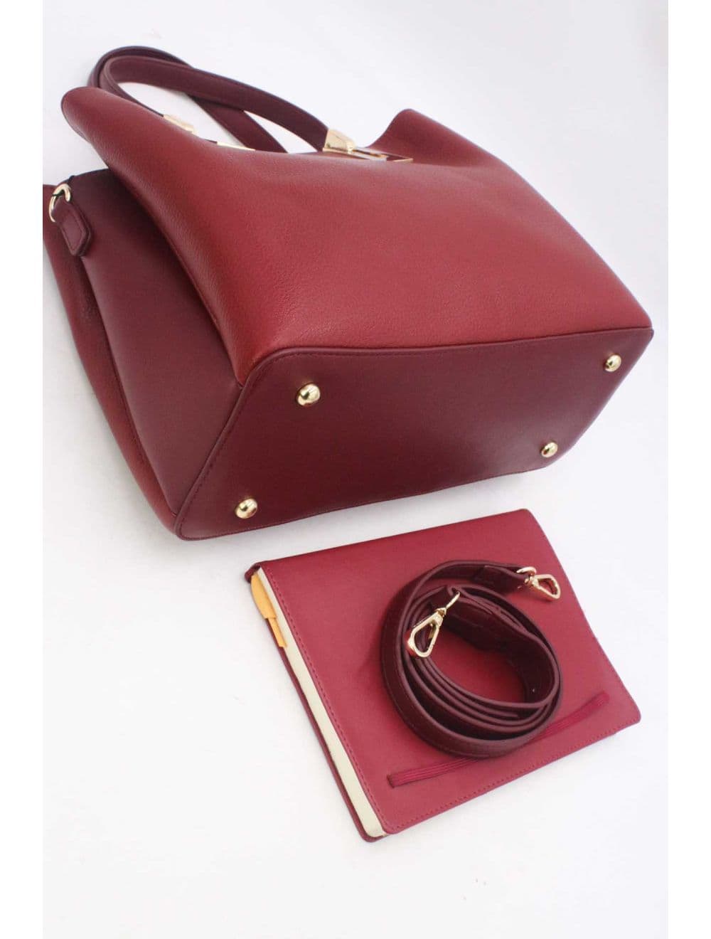 Sac à Main Minimaliste 25B-6269-Bordeaux — vue 4