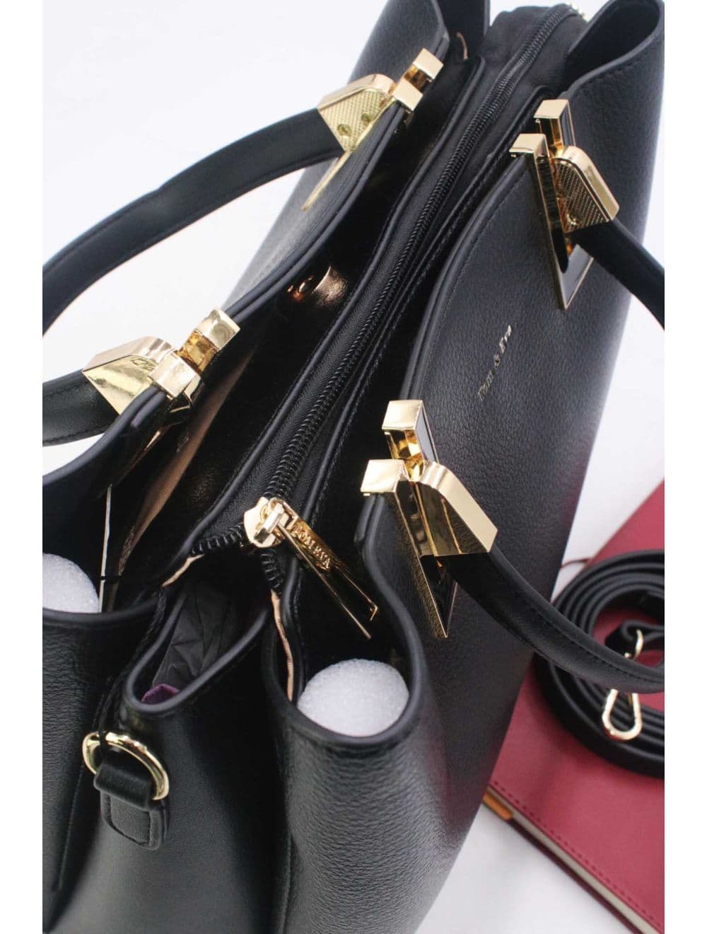 Sac à Main Minimaliste 25B-6269-Noir — vue 5