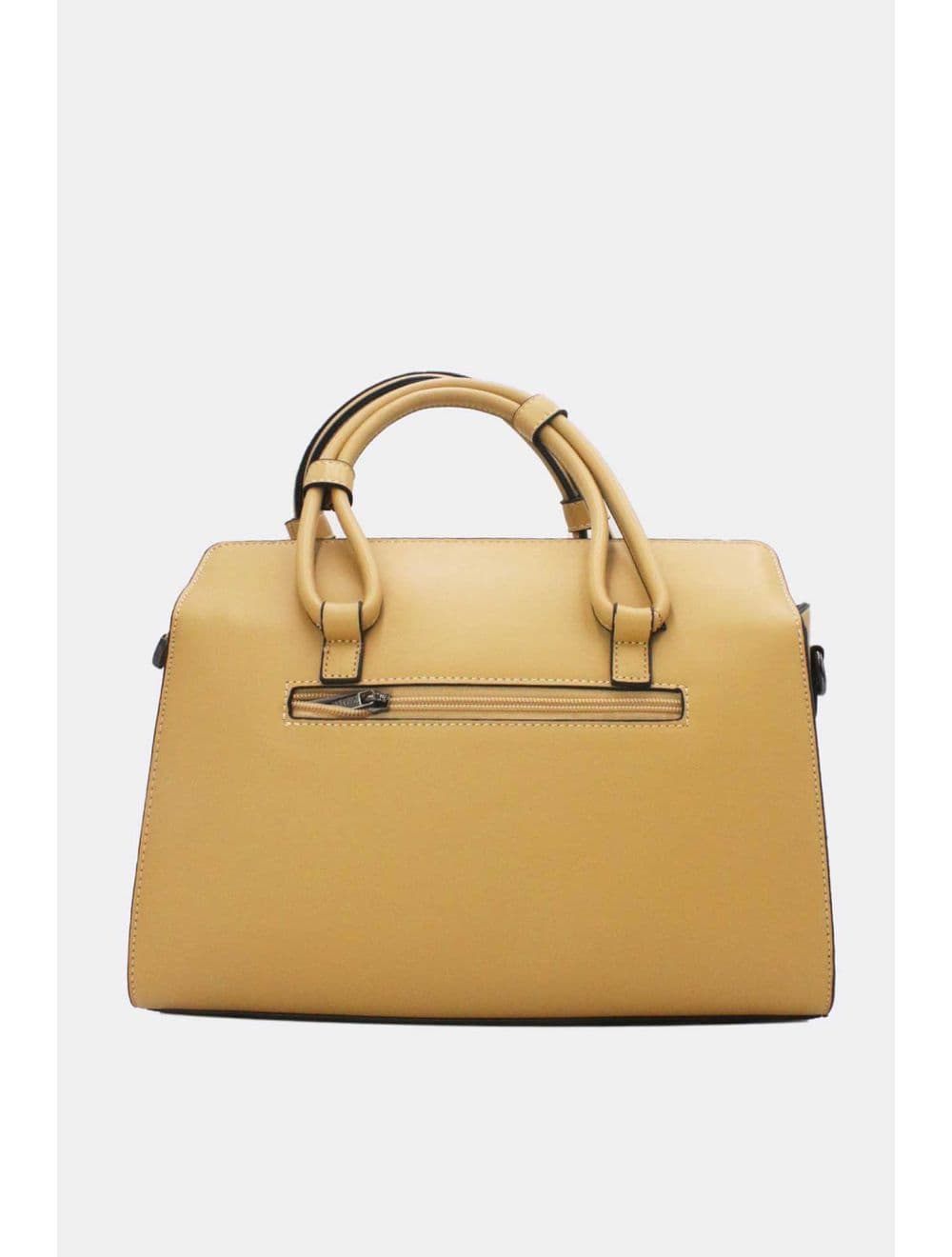 Sac à Main Effet Tressé Multipoches 24B-6107-Abricot — vue 3