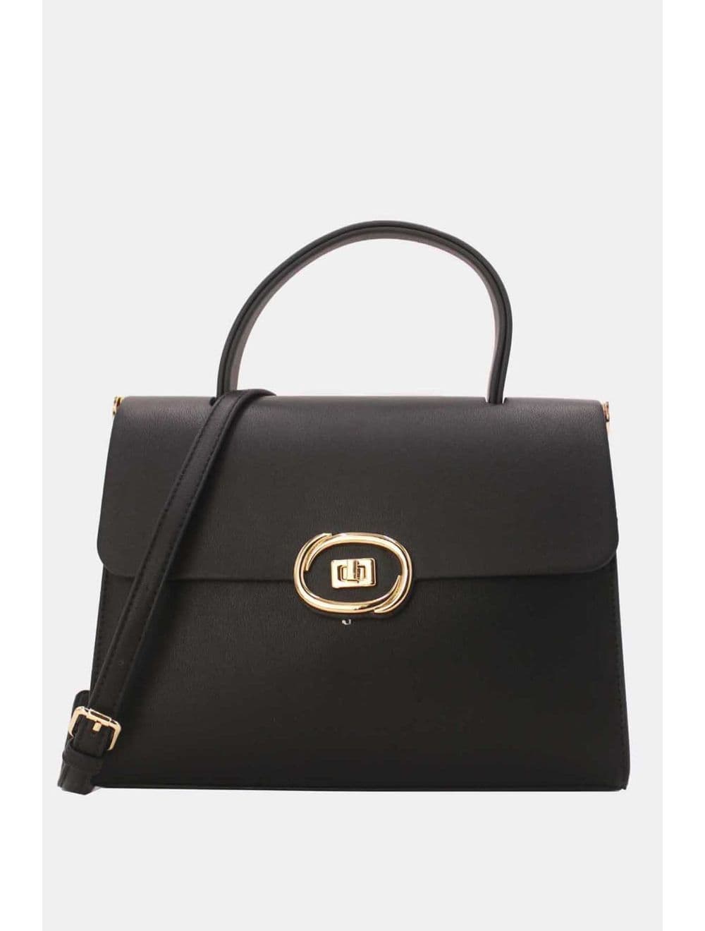 Sac à Main Minimaliste Femme RÉASSORT 23B-5765-Noir