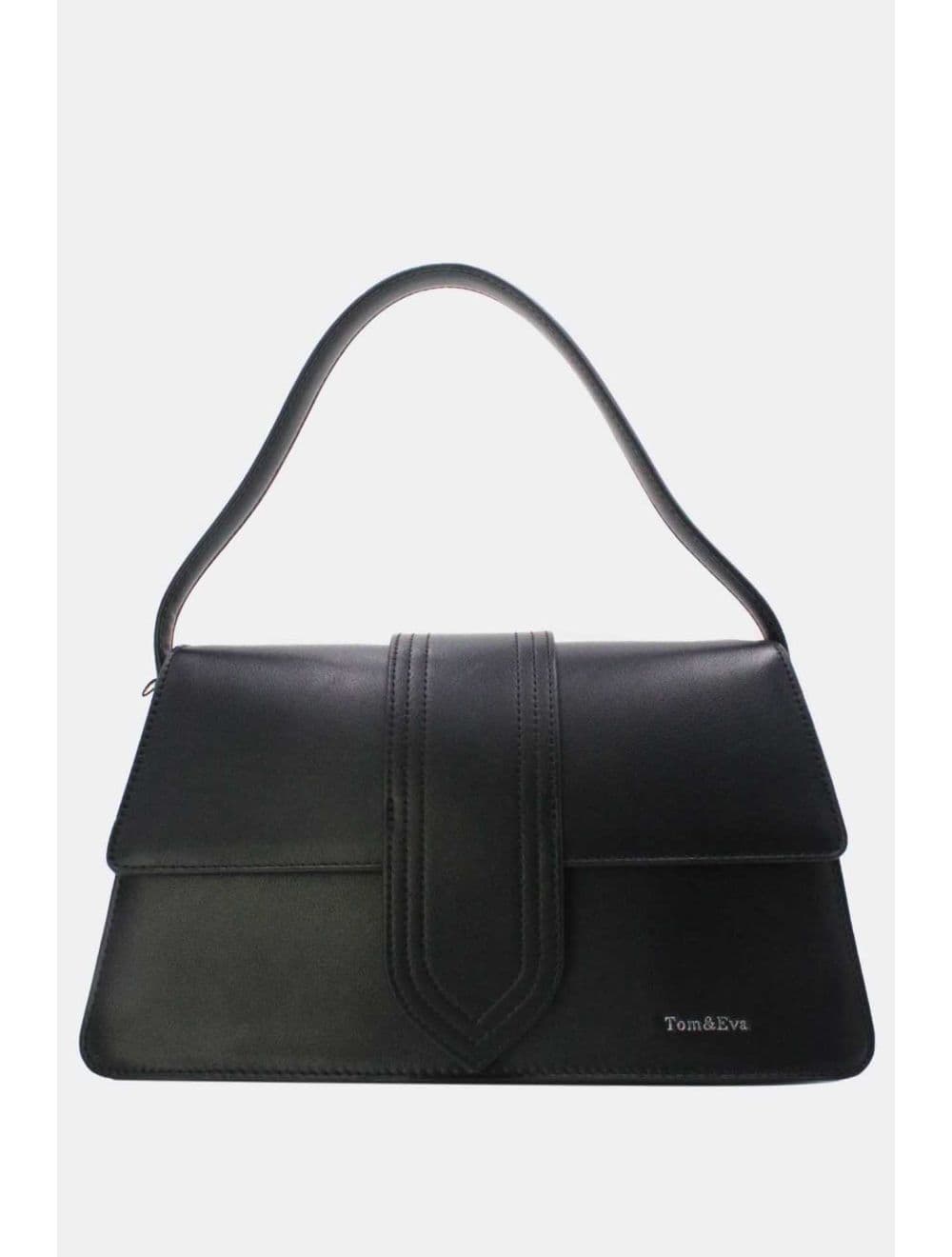 Sac Besace Femme Double Porté 25B-6182-Noir