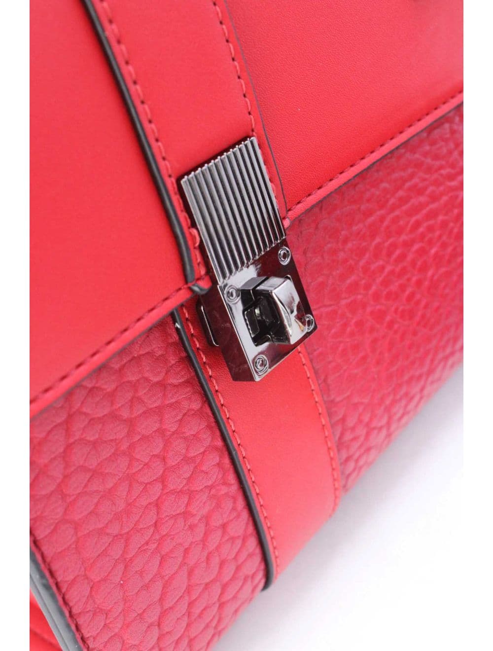 Sac Docteur Effet Grainé 25B-6249-Burgundy — vue 5