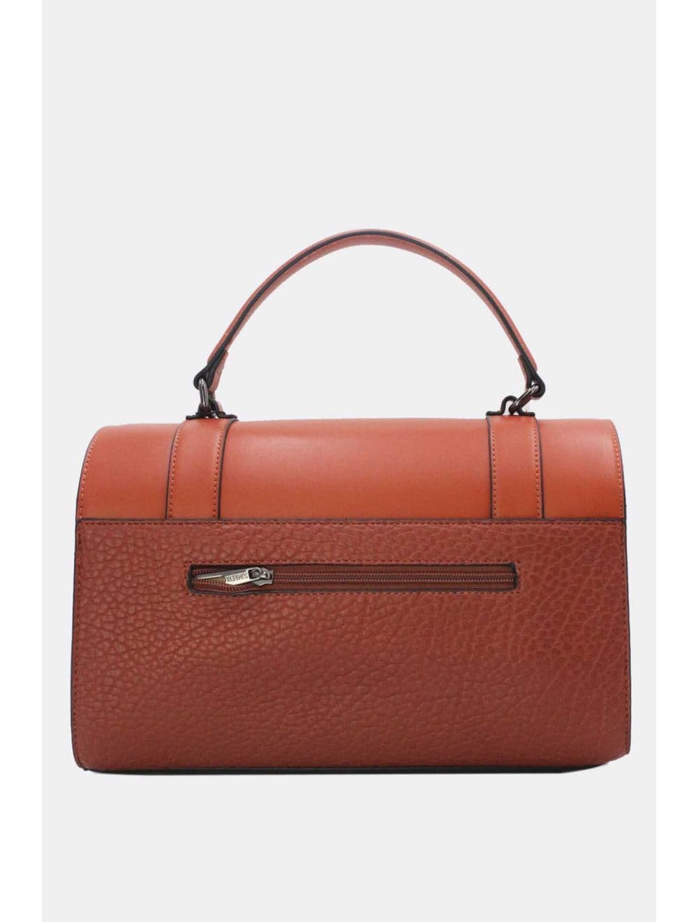 Sac Docteur Effet Grainé 25B-6249-Marron — vue 3